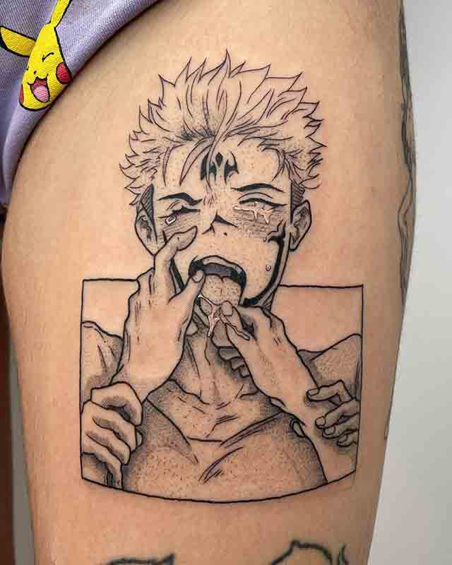 11 Matching Anime Tattoos That Will Blow Your Mind  alexie