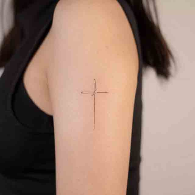 Cross-Tattoos-For-Women's-Arm-(1)