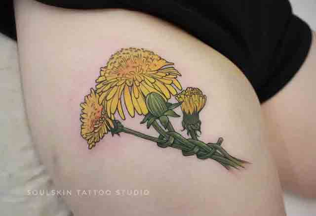 Dandelion-Flower-Tattoo-(1)