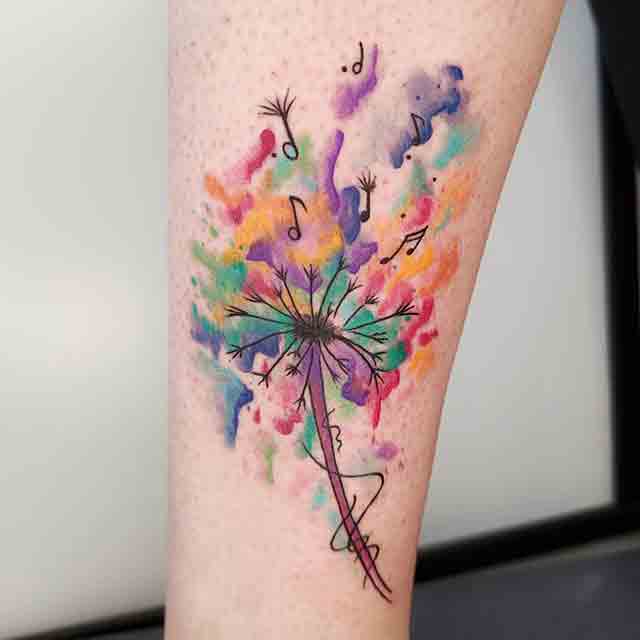 Dandelion-Music-Notes-Tattoo--(2)