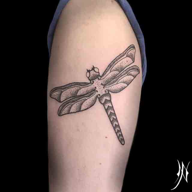 Dotwork-Dragonfly-Tattoo-(1)