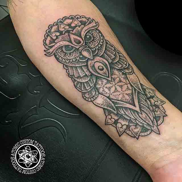 Dotwork-Owl-Tattoo-(1)