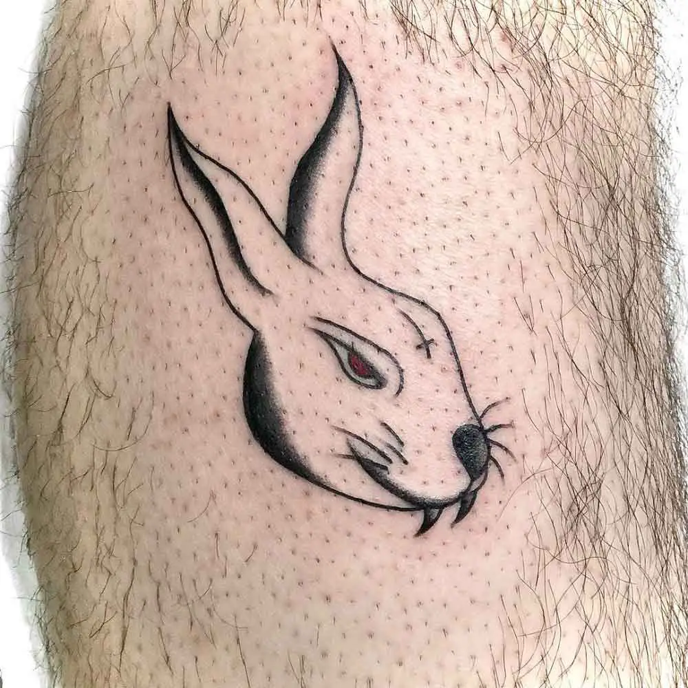 Evil Rabbit Tattoo 1