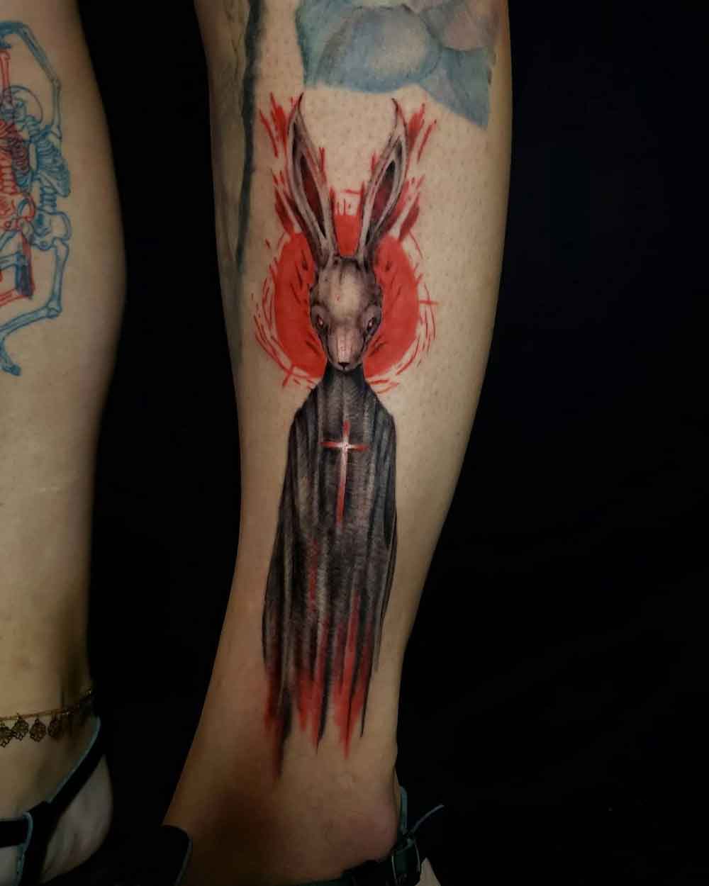 Evil Rabbit Tattoo 2