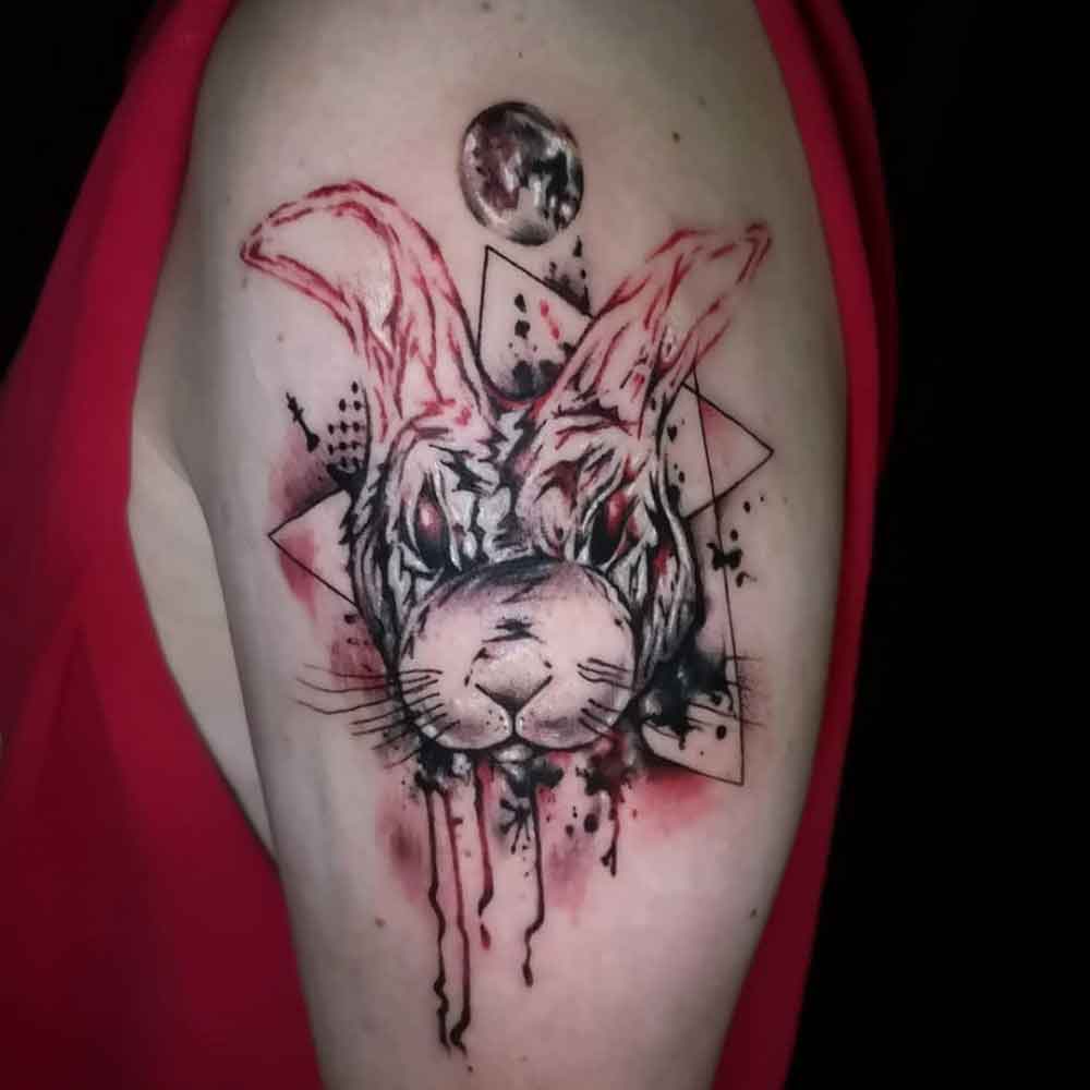 Evil Rabbit Tattoo 3