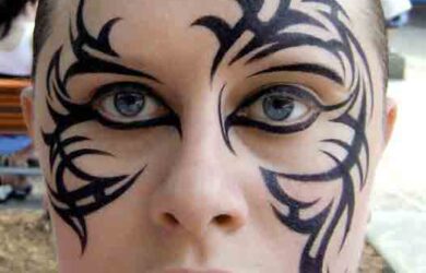 Face Tattoos For Women