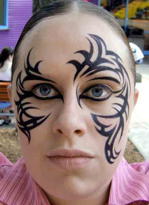 Face Tattoos For Women