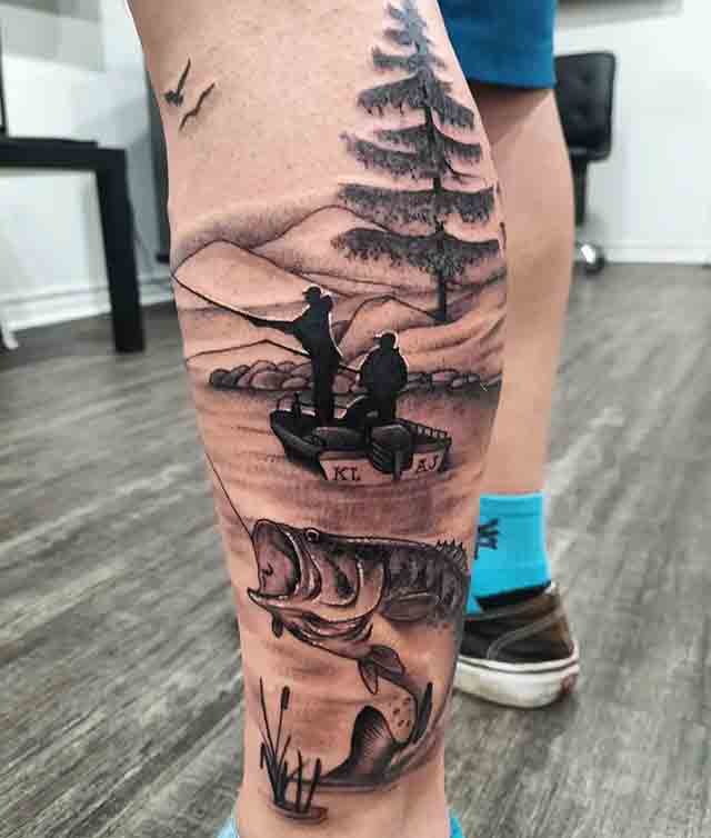 TOP 10 Best Fishing Tattoos  WeFish Your Fishing App