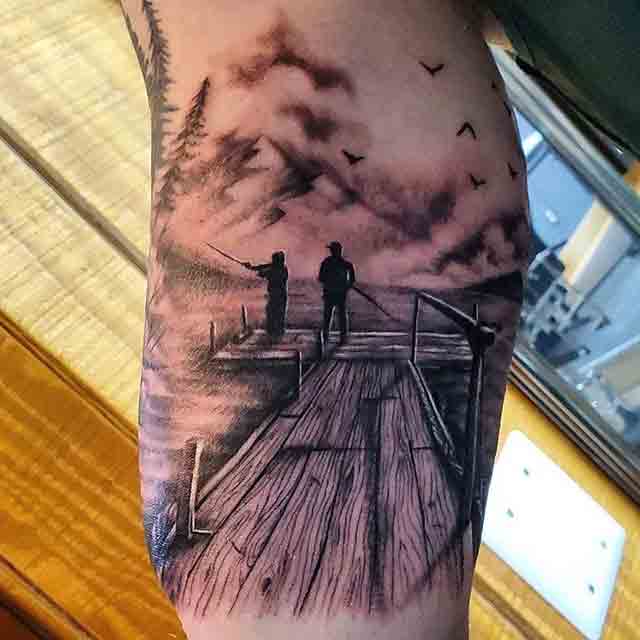 Tattoo uploaded by wickerman tattoo  Father and son tribute piece   Tattoodo