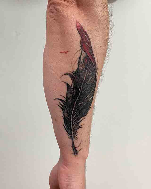 Feather-Forearm-Tattoo-(2)