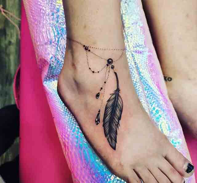 Feather-On-Foot-Tattoo-(2)