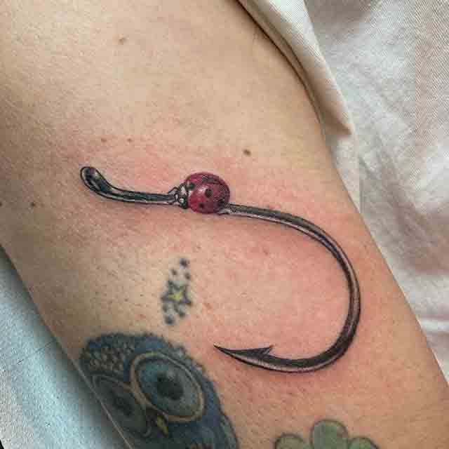 Tattoo uploaded by swoopergirl44  Fishing hook  Tattoodo
