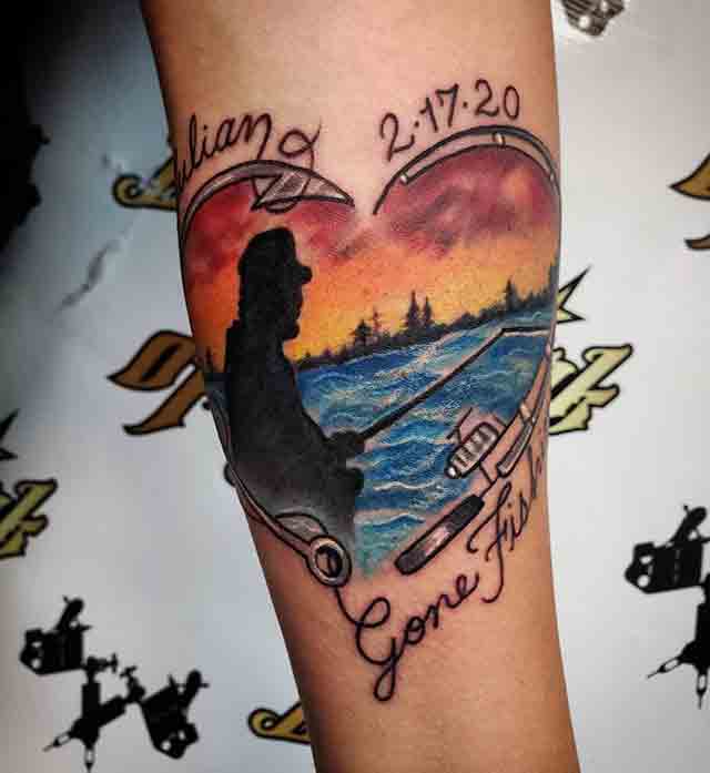 fishing memorial sleeve tattooTikTokSuche