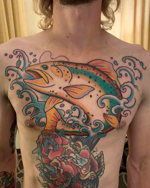 114 Top Fishing Tattoos Ideas for Fishing Enthusiastic. –
