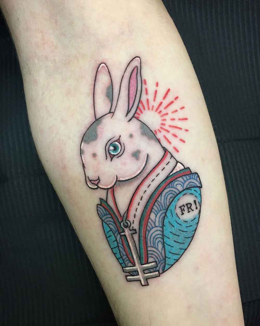 Frightened Rabbit Tattoo 2