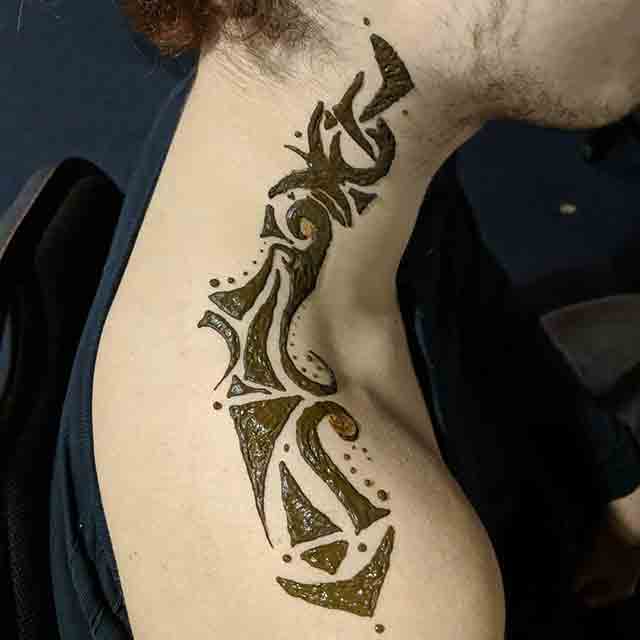 Henna-Neck-Tattoo-(2)