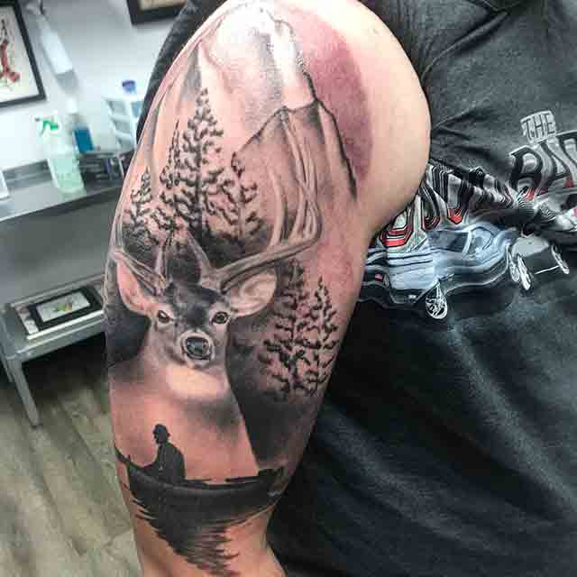 17 Hunting and fishing tattoos ideas  tattoos hunting tattoos body art  tattoos