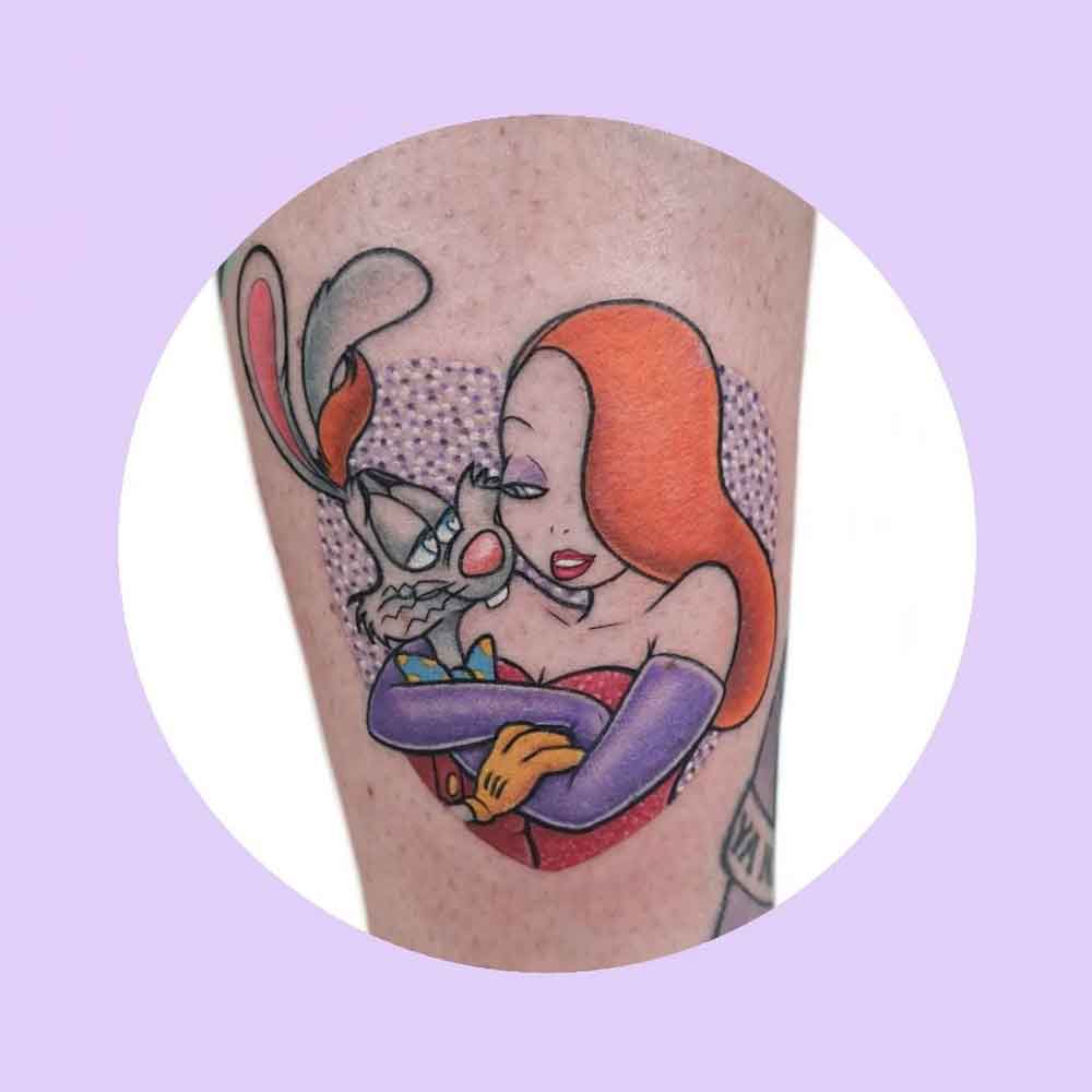 Jessica Rabbit Tattoo 3