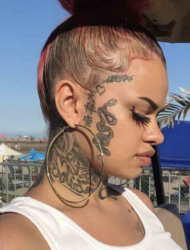 Top Trending Face Tattoos For Women in 2022 –