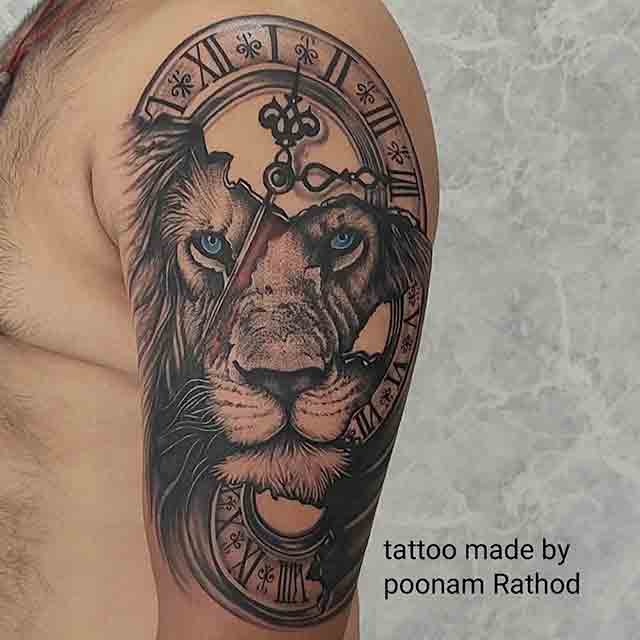 Lion-Clock-Tattoo-(3)