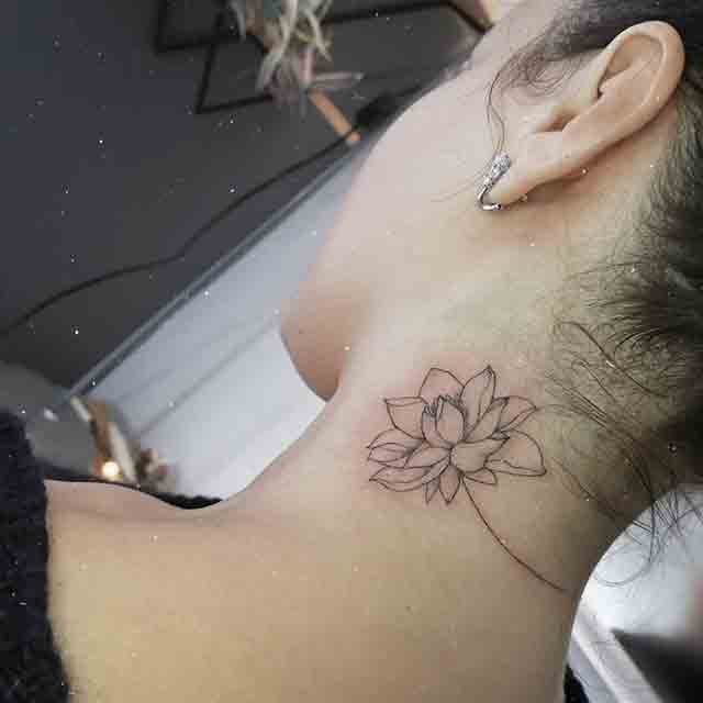 Lotus-Neck-Tattoo-(1)