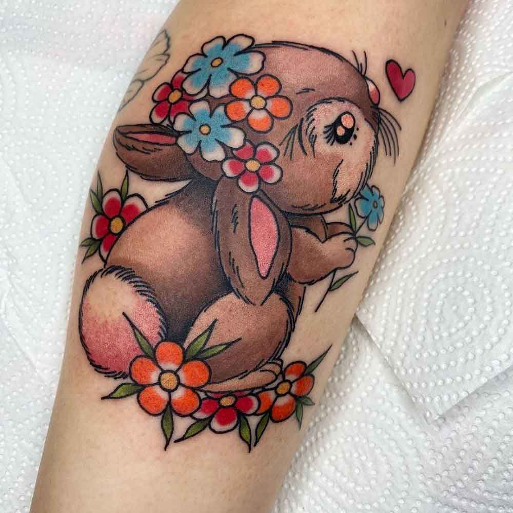 Lucky Rabbit Tattoo 2