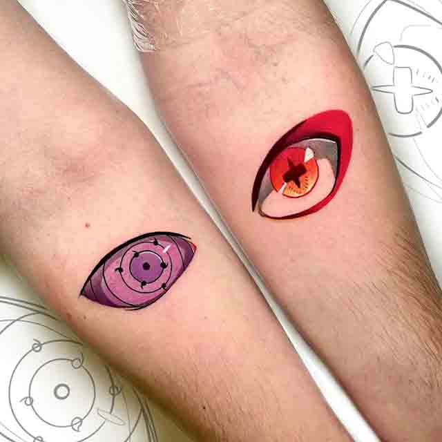 hunterxhunter matching tattoos done by @gizmo_lkt To submit your work use  the tag #gamerink And don't forget to share our page… | Instagram