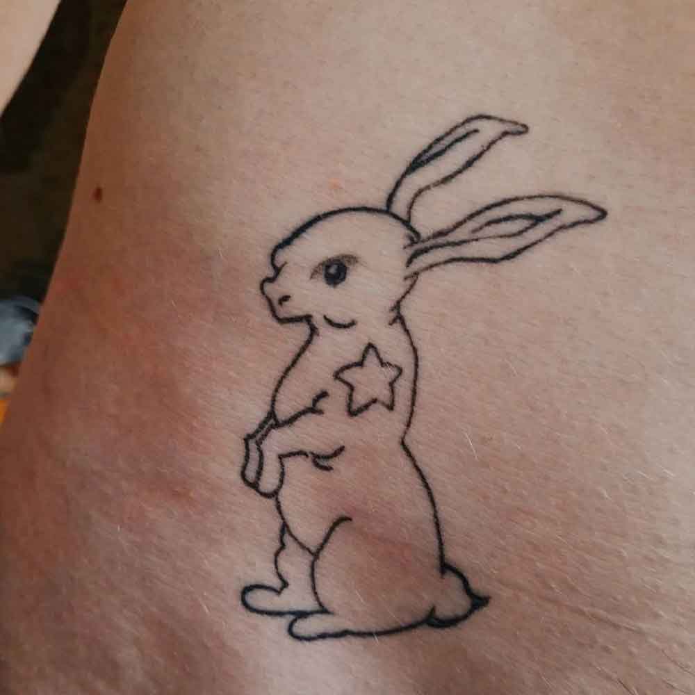 Matrix White Rabbit Tattoo 2