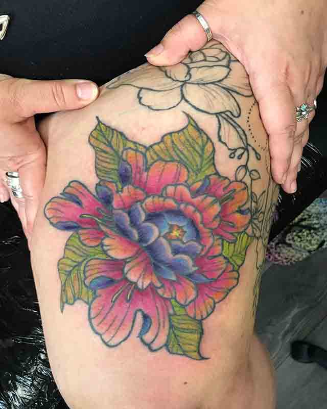 New-School-Flower-Tattoo-(3)