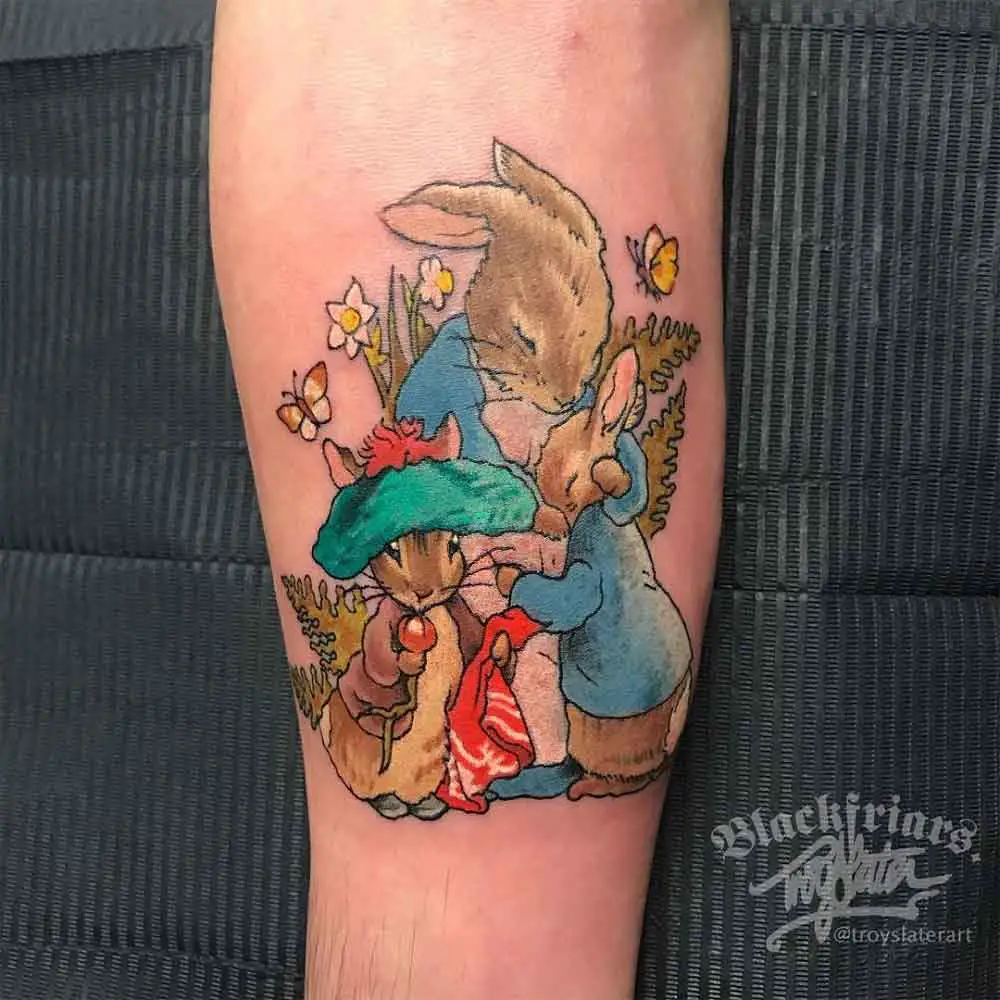 Peter Rabbit Tattoo 2