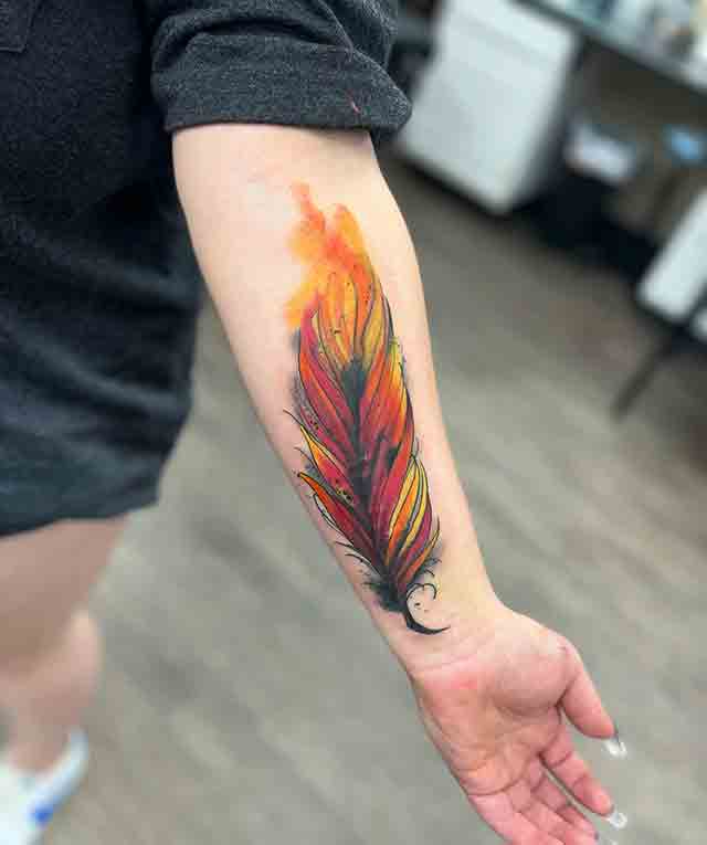 Feather Tattoo Meaning Types Designs Ideas  Inspiration