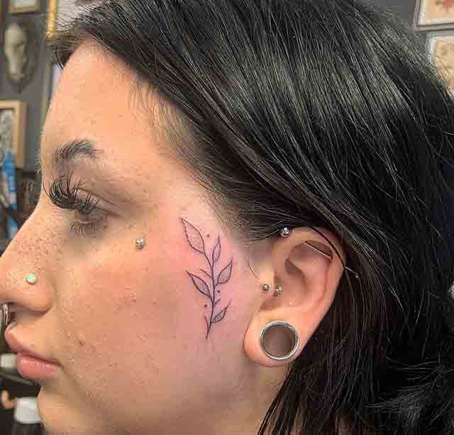 100 Star Face Tattoo Design png  jpg 2023