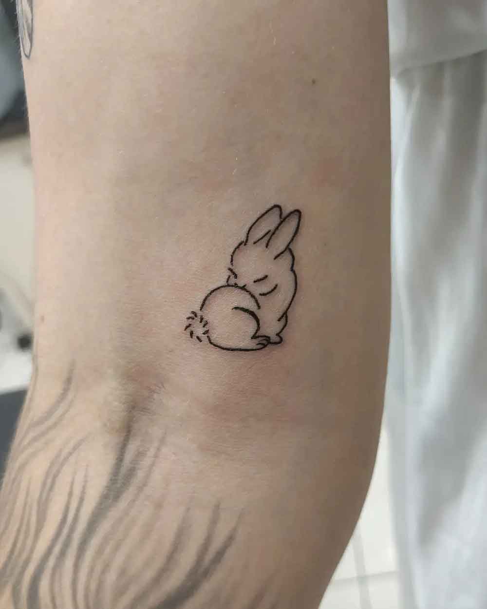 Small Rabbit Tattoo 1
