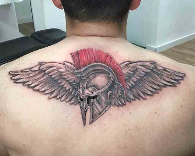 Spartan-Back-Tattoo-(3)