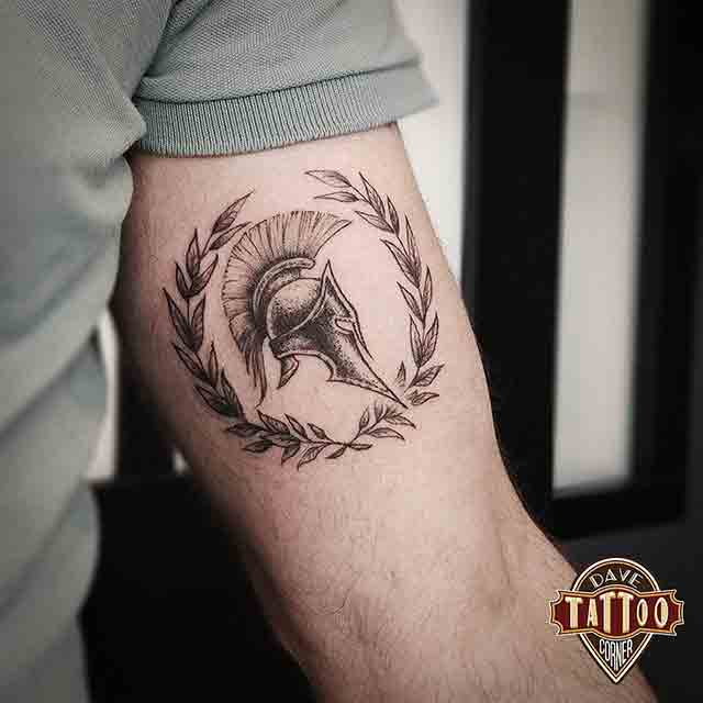 101 Amazing Spartan Helmet Tattoo Ideas You Need To See 