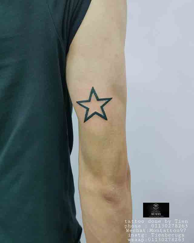 Star-Tattoos-On-Arm-For-Men-(1)