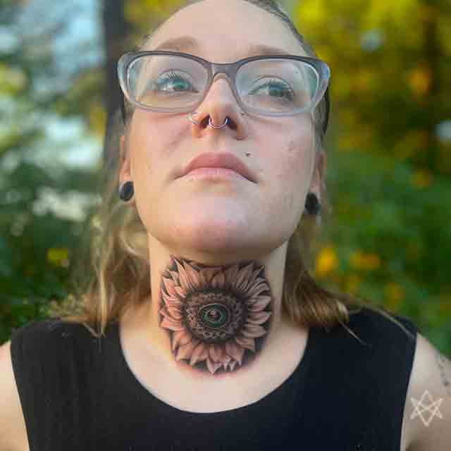 Sunflower-Neck-Tattoo-(1)