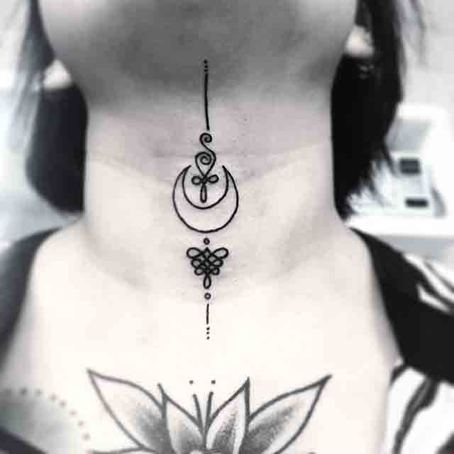 Unalome-Neck-Tattoo-(2)