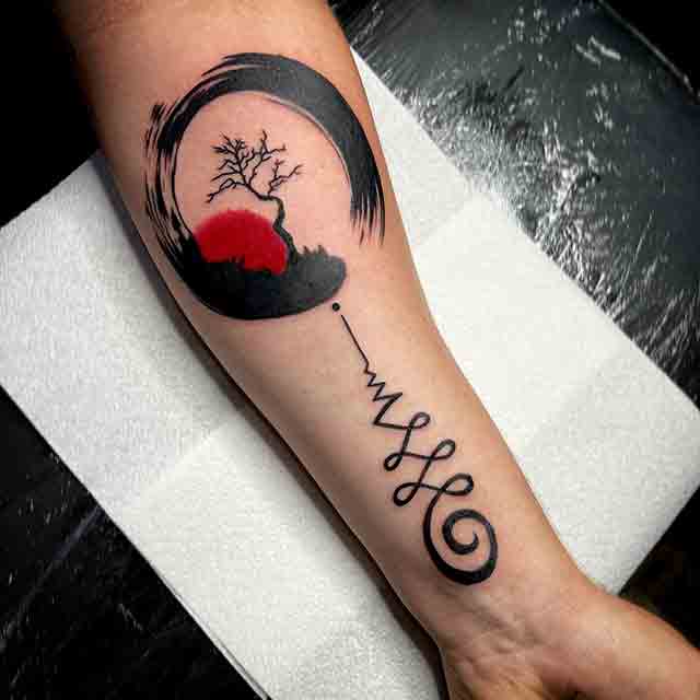 18 Enlightened Unalome Tattoos with Meaning  Tattoodo