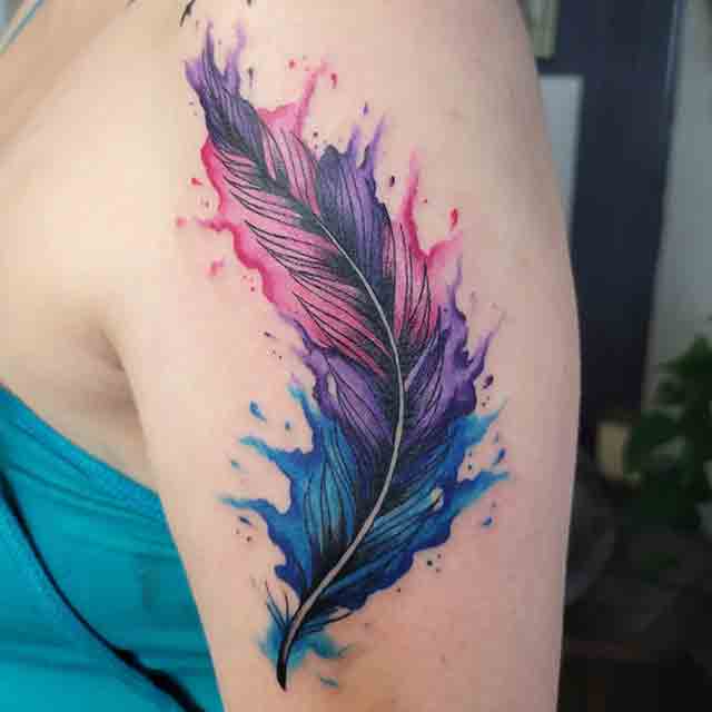 Watercolor-Feather-Tattoo-(1)