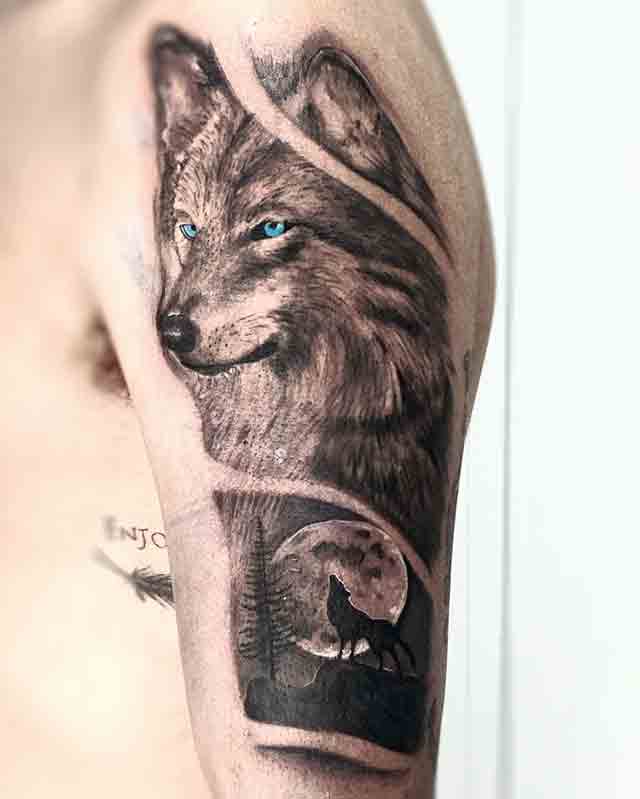 Wolf-Tattoo-On-Arm-For-Men-(3)
