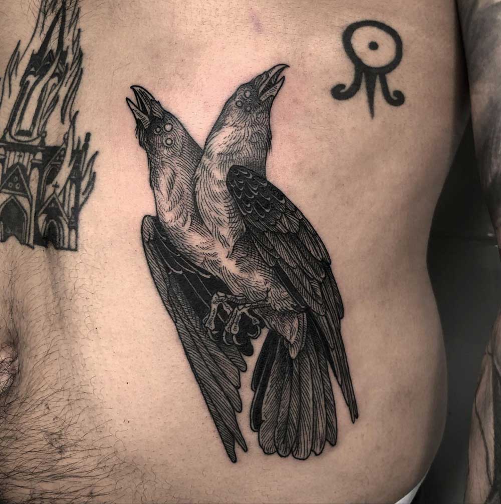 200 Stunning Crow Tattoos For The Mysterious And Bold