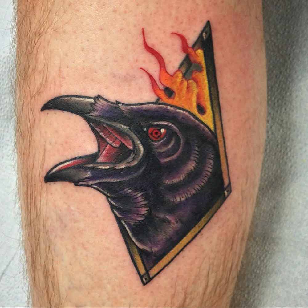 Share 63+ crow with sharingan tattoo latest - in.eteachers