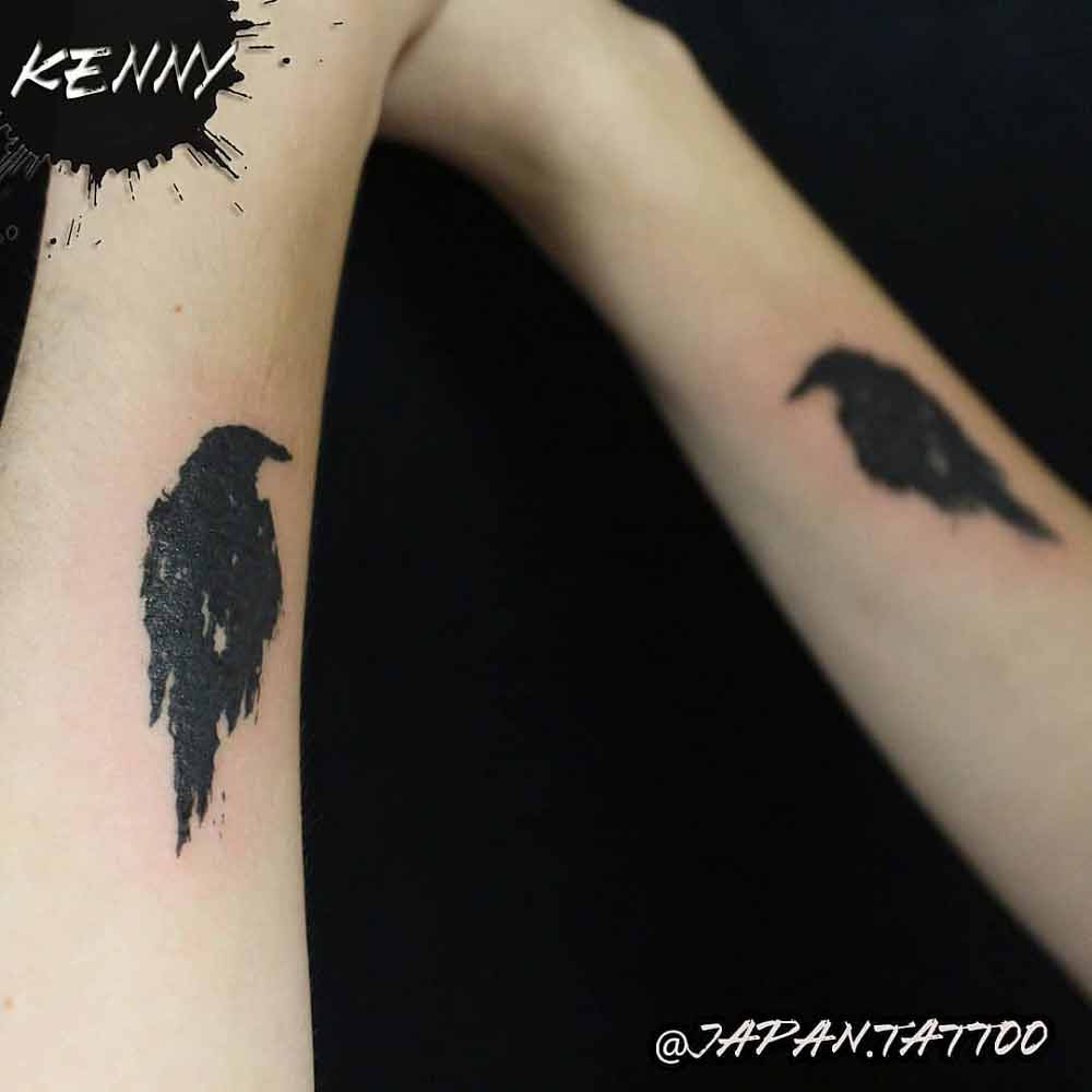 Discover 101 about crow tattoo meaning super cool  indaotaonec