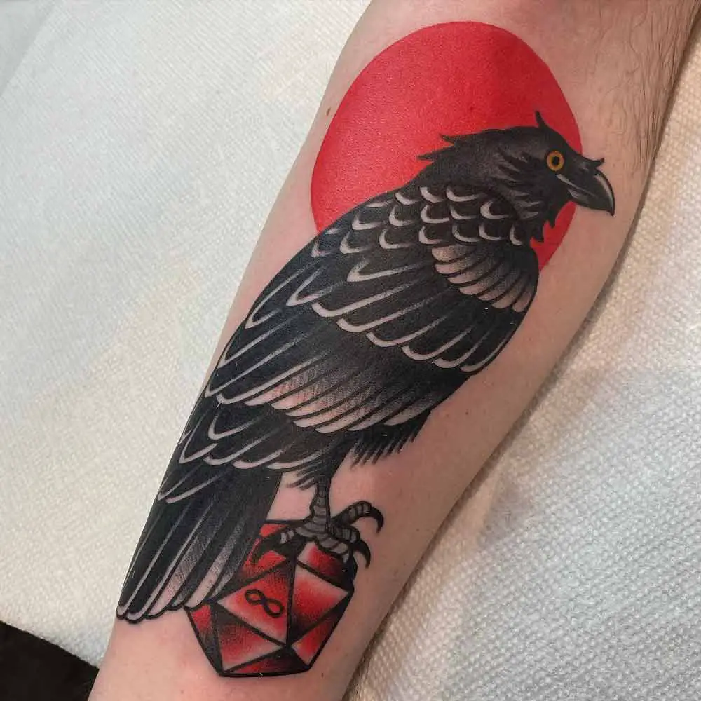 Discover 101 about crow tattoo meaning super cool  indaotaonec