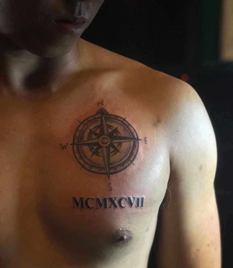 1997 Roman Numerals Tattoo 1