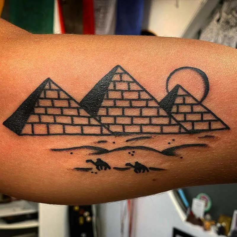 20 Pyramid Tattoos  Tattoofanblog