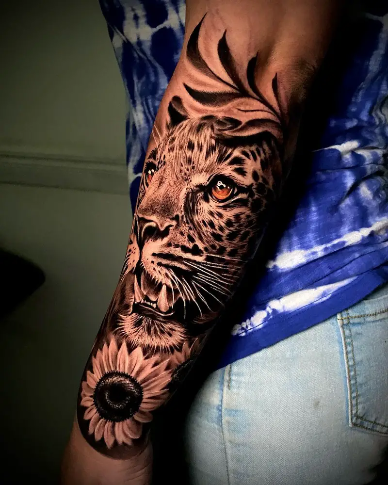 Aggressive Nature Tattoo 3