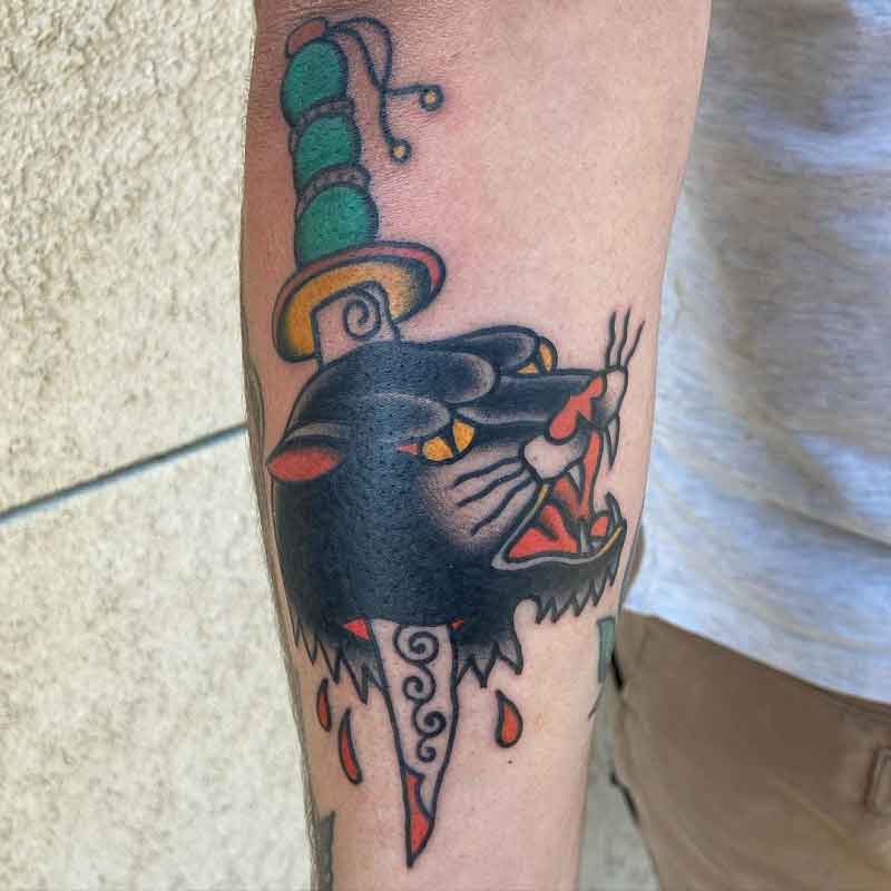 American Traditional Animal Tattoo 2