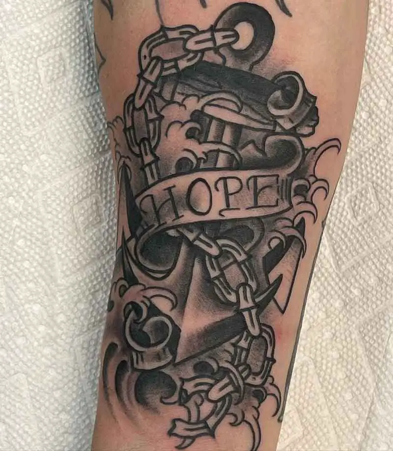 Anchor Hope Tattoo 1